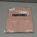 COOFANDY Men's Casual Shirts Short Sleeve Button Down Shirts Wrinkle Free Summer Shirt (Large, Pink)