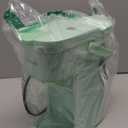 Single Serve One Cup Coffee Maker, for K Cups and Grounds, Mini Coffee Maker with Portable Handle, 6 to 12 Oz Brew Size, for Travel, Camping, Office, RV and Dorm, 120V, Oasis