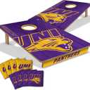 YouTheFan NCAA 2 x 3 Wood Cornhole Game with Logo Bags (Northern Iowa Panthers)