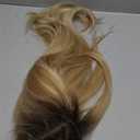 HAIRCUBE Blonde Wigs Long Curly Wigs Shoulder Length Heat Resistant Synthetic Wigs for Women with Bangs