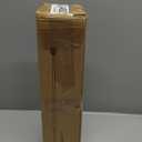 Bronze Curtain Rods for Windows 48 to 84 Inches Adjustable Length Heavy Duty 7/8" Diameter Brown Window Curtain Rod with Decorative Finials for Outdoor Farmhouse Bedroom Kitchen Living Room (36"-88"|1 Pack)