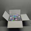 COKAOBE Iridescent Silver Shimmer Wall Backdrop, 24 Panels Square Sequin Shimmer Backdrop, Photo Backdrops for Birthday, Anniversary, Wedding, Graduation & Bachelorette Party Decoration