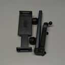 LISEN for iPad Holder Car Mount Road Trip Essentials Activities for Kids, Car Accessories for Women Interior, 3 in 1 Tablet Holder Backseat Camping Car Organizer Back Seat Headrest iPad Mount (Black)