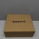 SUIARA Black Knee High Boots Women Square Toe Chunky Block Heel Campus Boot Comfortable Low Heel Riding Long Tall Boots