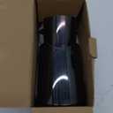 1 Pc Curved Slant Cut Exhaust Tip 2.9" Inlet 4.0" Outlet 6.9" Length Tailpipe Universal Car Bolt on Stainless Steel Black Rear