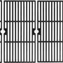 Hisencn Grill Grates 18 Inch for Charbroil 463244819 463276517 463245917 463276617, Grill Grates Replacement Parts for Char-Broil 463277918 466245917 463274719, G470-0003-W1 G470-0002-W1