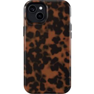 Compatible with iPhone 15/14/13 Case Tortoise Design, [Military Grade Protection], 8FT Drop Resistant Shockproof Heavy Duty Phone Case Cover Women for iPhone 15/14/13 6.1,Turtle Shell