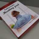 Weighted Heating Pad for Neck and Shoulders Pain Relief, 2lb Electric Heating Pad with Auto- Off - 20'' x 25'', Blue