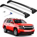 330lbs Lockable Roof Rack Cross Bars Compatible with 2015-2020 Chevrolet Chevy Suburban/Tahoe, GMC Yukon/Yukon XL, Cadillac Escalade/Escalade ESV, Aluminum Heavy Duty Roof Rails Crossbars