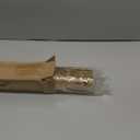 15"13.5" Pressed Vinyl Metallic Placemats for Dining Table Decoration, Set of 6, Snowflake Gold