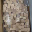 Barydat 450 Pcs 0.5 in Wooden Cubes, Unfinished Wooden Blocks for Crafting Natural Craft Wood Square Blank Cube for DIY Project Baby Showers
