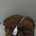 Electric Blanket Twin 62"X84"- Soft Double Sided Sherpa Heated Blanket Twin with 5 Heatings Levels & 10 hrs Auto Shut Off, Fast Heating & ETL Certified, Gift for Women(Brown)