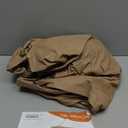 Tempera Round Patio Furniture Cover - Outdoor Table & Sectional Sofa Set Cover, Tear Resistant & Anti-UV, Waterproof - 72"D x 27.8"H, Taupe