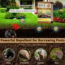 Mole & Gopher Deterrent Balls for Yard, Plant-Based Outdoor Scent Barrier, Safe Around Kids & Pets, Long-Lasting Yard Protection