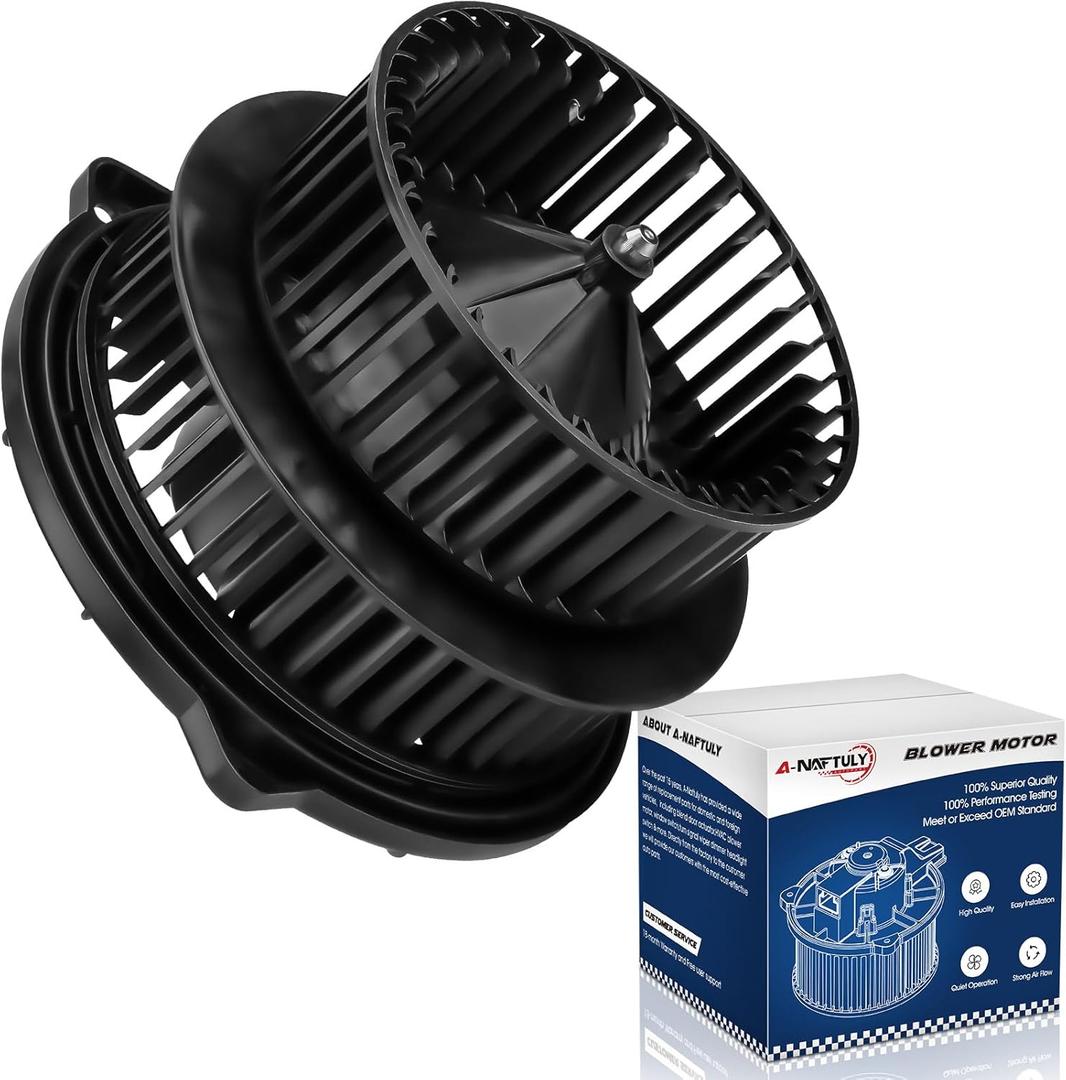 AC Blower Motor Fan Fits for Toyota Prius 2001 2002 2003 2004 2005 2006 2007 2008 2009 - HVAC Heater Blower Motor Fan Assembly Replacement 700153, 75774, PM9249, 87130-47091, 87103-47020