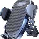 vanva Universal Air Vent Car Mount, [ Big Phones & Thick Case Friendly ] Cell Phone Holder for Car Hands Free Clamp Cradle Vehicle fit for All Apple Smartphone (Compact)