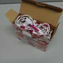 WATERGLIDE 2 Pack Valentine's String Lights, 50 Count 11.5FT White Wire Mini Incandescent Christmas Fairy Light, UL Certified for Patio Wreath Garland Garden Easter Holiday Outdoor Indoor Decor, Pink