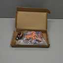 Jansun Halloween Black Orange Purple Crinkle Cut Paper, 115g/4oz Shred Filler with Pumpkin Spider Bat for Gift Wrapping Craft DIY Basket Filling Trick or Treat Candy Decorations