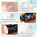 Umigy 2 Pcs Music Gifts for Men 20 oz Stainless Steel Guitar Tumbler and Socks Musical Graduation Gift End of Year Teacher Gifts for Guitar Lover Musician Team Men Women Birthday