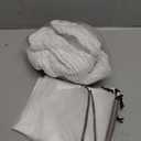 Shoe Washing Machine Bag, Laundry Shoe Bag for Washer and Dryer, Reusable Shoe Cleaning Bag for Sneakers, Tennis Shoes, With Self-locking Zipper, Microfiber Inside, Includes Shoes Storage Bag (White(1PC))