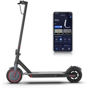 Electric Scooter, 8.5" /10" /14" Tire, 16/19/22 Mph Top Speed, 12/22/27/28/49 Miles Long Range, Folding Escooter for Adults and Teens with Dual Braking,Dual Suspension, App
