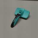 Hertzko Dog Brush for Shedding - Self Cleaning Slicker Brush for Dogs and Cats - Gently Removes Loose Hair, Tangles, and Dirt - Grooming Comb Suitable for Long or Short Coats - Aqua