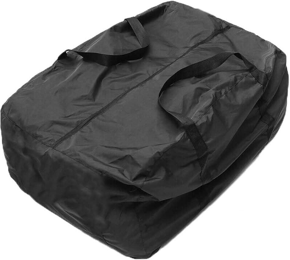 Outdoor Grill Cover, Portable Waterproof BBQ Grill Storage Carry Bag For Portable Charcoal Grill Gas Grill Black