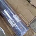 Clear Plastic Area Mat for Under Dining Table, 8'10' Large No Slip Waterproof Vinyl Area Rug for Home, Anti-Spill Hard Floor Protector Cover, Splat Mat for Under High Chair, Easy Clean Floor Mat