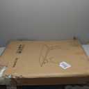 Bblife 6FT Folding Tables Heavy Duty White Foldable Table, Multi-Functional Fold up Table for Outdoor Camping Picnic Parties, Indoor Events Training with 330lbs Static Weight Capacity