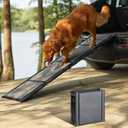 Dog Ramp for Car Extra Wide Folding Dog Ramps for Large Dogs with Non-Slip Rug Surface Portable Dog Car Ramp for SUV Car & Truck, Outdoor Dog Ramp Up to 270 LBS
Amazon's Choice