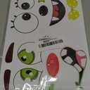 BainGsek 26 Pack Halloween Decoration Stickers, 56 Fun and Classic Pumpkin Face Stickers, Pumpkin Painting Craft Kit, Halloween Party Gift to Kids Decorations to Make Jack O Lantern Face Decal