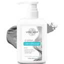 Keracolor Color + Clenditioner 3-in-1 Color-Depositing Conditioner, Gently Cleanses & Conditions, Semi-Permanent Hair Color, 23 Shades, 12 Fl Oz (Silver), Bundle 