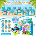 108Pcs Pool Party Favors and Beach Toys for Kids 3-8 8-12, Party Bag Stuffers Set with Beach Balls, Sunglasses, Bubble Wands, More for Pool Games Birthday Party Favors End of Year Student Gifts