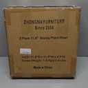 Zhongma 2 Pack 11.8" Sturdy Potted Plant Stand Flower Pot Holder Heavy Duty Construction, Low Plant Stand for Home Indoor and Outdoor, Sturdy plant riser and saucer without Installation Required