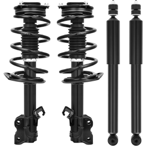AUTOSAVER88 Front Complete Struts Rear Shocks Assembly Compatible with 2014-2019 Sentra