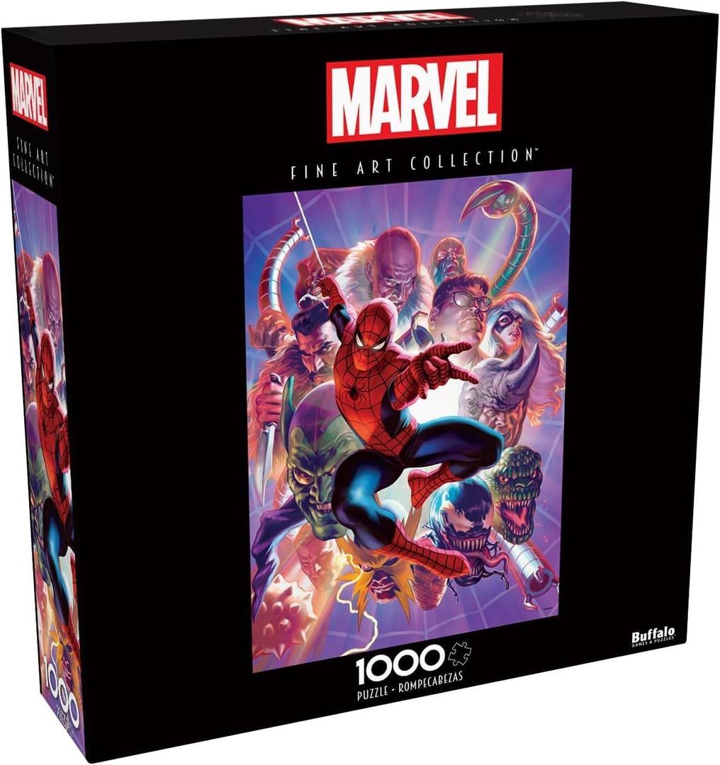 Buffalo Games - Marvel - The Amazing Spider-Man #33-1000 Piece Jigsaw Puzzle for Adults -Challenging Puzzle Perfect for Game Nights - Finished Size is 26.75 x 19.75