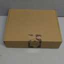 MACTING Faux Fur Christmas Tree Skirt 28 Inch Red Plush Skirt Fluffy Soft Double Layer Small Tree Mat Base Cover for Merry Christmas Party Holiday Home Indoor Halloween Xmas Tree Decorations