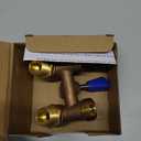 HYDRO MASTER Washing Machine Shut Off Valve1/2" Male Pipe Thread  3/4" Outlet Hose Thread.