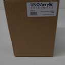 US Acrylic Classic Clear Plastic Reusable Drinking Glasses (Set of 6) 24oz Iced-Tea Cups | BPA-Free Tumblers, Made in USA | Top-Rack Dishwasher Safe