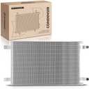 A-Premium Air Conditioning A/C Condenser Compatible with Kenworth T2000 2008-2010, T700 2011-2013, T800 2008-2015, W900 2011-2015 & Peterbilt 367 2013-2015, 387 2008-2011, 389 2008-2016, 587 2011-2013