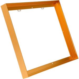 CANFRAVAS DIY Metal Canvas Floating Frame, 24x24, For 0.6"-0.9" Deep Canvas Painting (Gold)