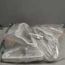 MIZGI Baby Velvet Hangers,Non-Slip Kids & Toddler Hangers,11.8 Inch Hangers for Baby Clothes,Pack of 50(White)