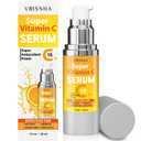 Super Vitamin C Serum for Women: Hydrating Anti-Aging with Vitamin C, Hyaluronic Acid, Vitamin E - Facial Skin Care Over 50 60 70, Firming, Lifting, Smoothing, Targets Dark Spots, Wrinkles, 1 fl oz