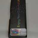 BrizLabs RGB String Lights, Color Changing Christmas Lights, 100 LED 33ft USB Mini Light String Dimmable with Remote, Twinkle Fairy Light Clear Wire for Xmas Halloween Valentine's Day Party Room Decor