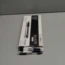 Aen Art Gel Pens, 30 Pack Black Gel Pen Fine Point, Retractable Gel Ink Rollerball Pens for Smooth Writing (0.7mm) Back to School Supplies