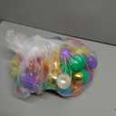 BAYSING 50PCS Plastic Easter Eggs Bulk, with 8PCS Golden Eggs Bulk Empty Plastic Eggs Fillable Colorful Bright Eggshell Bulks Easter Party Favor,Perfect for Easter Hunt, Basket Stuffers Fillers
