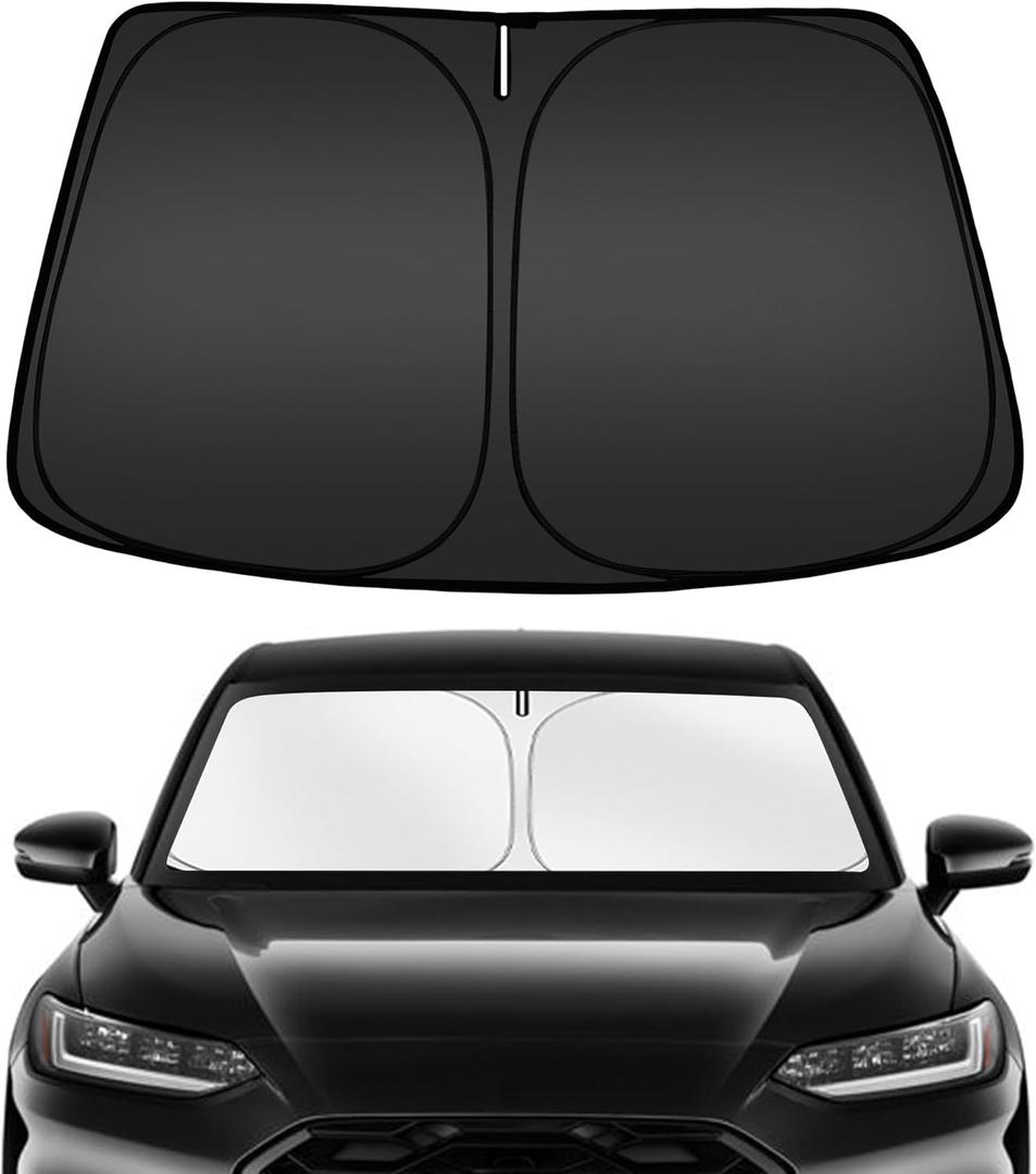 ARISMOTOR Windshield Sun Shade for Honda HRV HR-V 2023-2025 2026, Custom Fit Foldable Front Window Sunshade Sun Visor Protector, Block UV Rays Keep Your Car Cooler