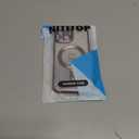 NITITOP Compatible with iPhone 15 Case Cute Clear Glitter [Compatible for MagSafe] Plating Heart Sparkle Bling Magnetic Girl Women Electroplated Frame Camera Protection Back Cover - Purple