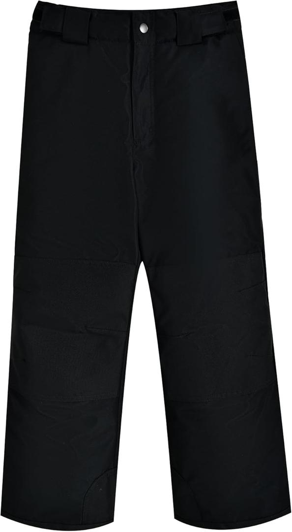 Kids Snow Pants Reinforced Knees Ski Pants Water-repellent Windproof Winter Pants
