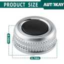 AUTOKAY 8T0919070B Volume Control Knob Fits for Audi A4 S4 RS4 A5 S5 RS5 Q5